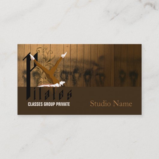 Pilates II -名刺 名刺 (正面)