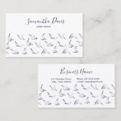 Pilates Instructor Pilates trainer Business Card 名刺 (正面/裏面)