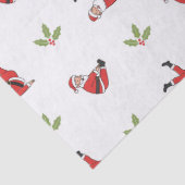 Pilates Santa Seamless Christmas Patterns 薄葉紙 (詳細)