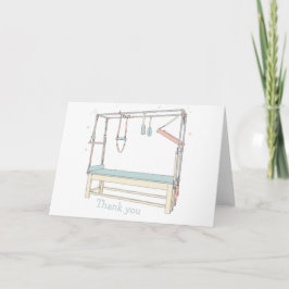 Pilates Tower Cadillac Thank you カード