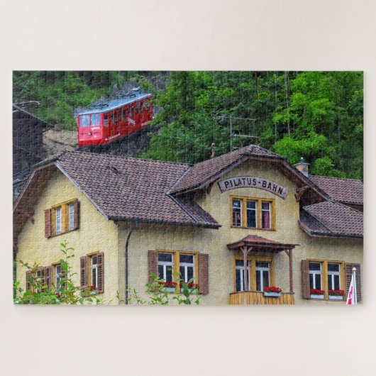 Pilatus Bahn -ラック式鉄道-を20x30 - 1014年のPC取付けて下さい ジグソーパズル (横)