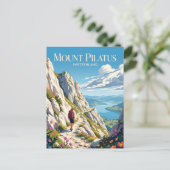 Pilatus Switzerland ポストカード (スタンド正面)