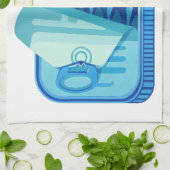 Pilchards Design Kitchen Towel キッチンタオル (折り畳み)