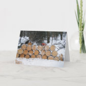 Pile of Cut Logs カード (正面)