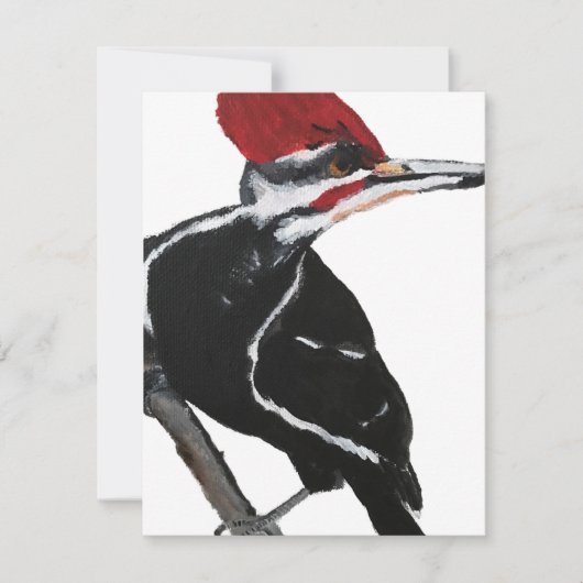 Pileated Woodpecker シーズンカード (正面)