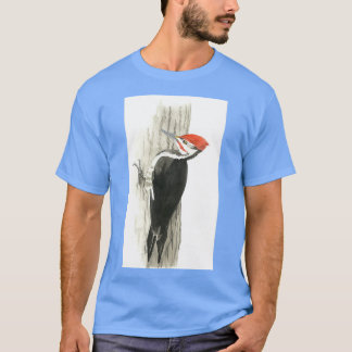 Pileated Woodpecker Watercolor Tシャツ