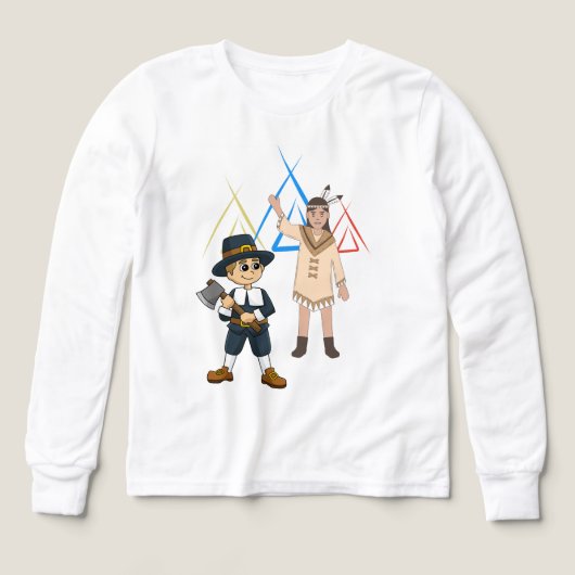 Pilgrim and Indian  (デザイン正面)