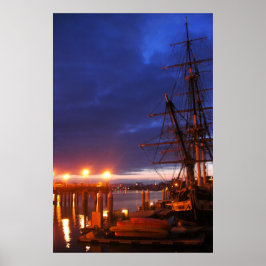 Pilgrim at dawn Danaポイント写真 ポスター