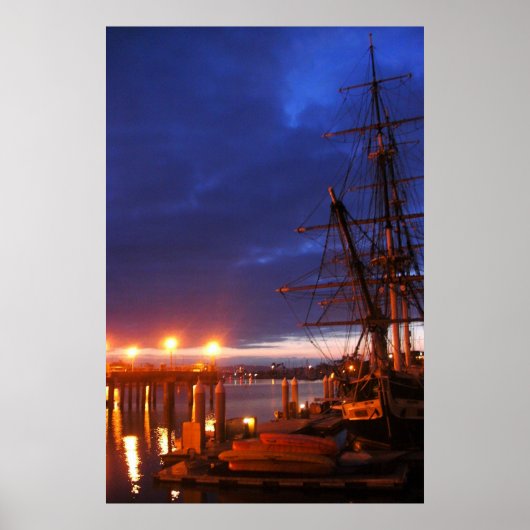 Pilgrim at dawn Danaポイント写真 ポスター (正面)