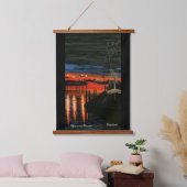 Pilgrim at dawn Dana point 吊り下げ型タペストリー (寝室)