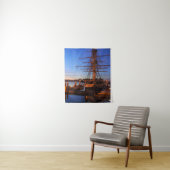 Pilgrim at dawn Dana point harbor タペストリー (インサイチュ)