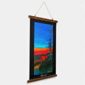 Pilgrim at dawn Dana point harbor 絵画's 吊り下げ型タペストリー (傾斜あり)