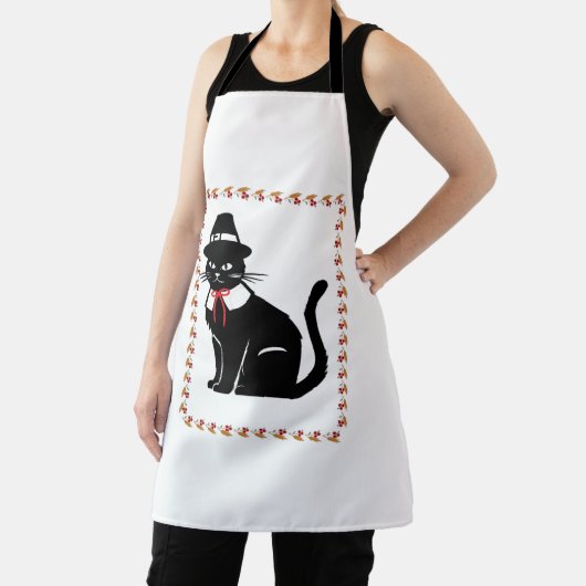 Pilgrim CatオーバーサイズTシャツ エプロン (インサイチュ)