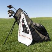 Pilgrim CatオーバーサイズTシャツ ゴルフタオル (グリーン)