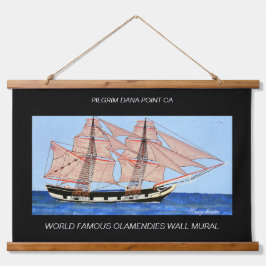 Pilgrim Danaポイント壁絵画壁画 吊り下げ型タペストリー