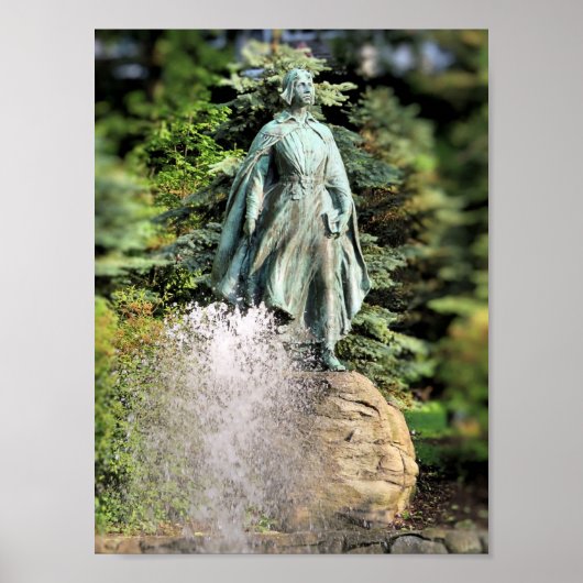 Pilgrim Maiden, Brewster Gardens, Plymouth print ポスター (正面)
