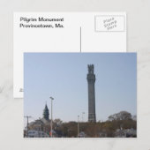 Pilgrim Monument – ローマの州都。 ポストカード (正面/裏面)
