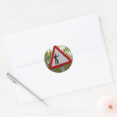 Pilgrim Sign Stickers ラウンドシール (封筒)
