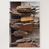 Pilgrims Sandals Gioji Temple Arashiyama Kyoto ジグソーパズル (縦)