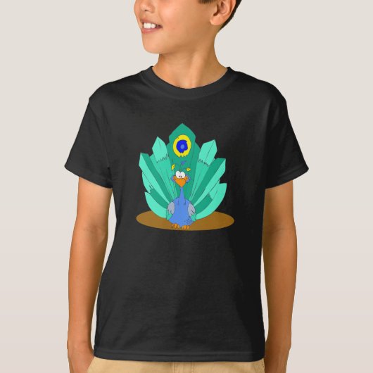 Piliの孔雀 Tシャツ (正面)
