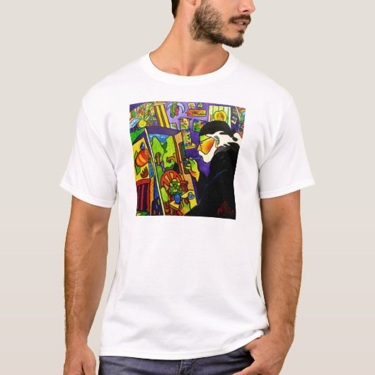 PILIEROの自画像 Tシャツ (正面)