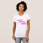 pilipinas X 3 Tシャツ (正面フル)