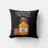 Pillにライセンスをパーソナライズ | カスタム年薬局 クッション (正面)
