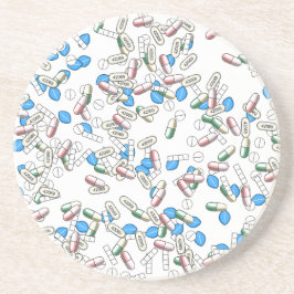 Pill Sprinkles Pattern コースター
