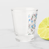 Pill Sprinkles Pattern ショットグラス (左)