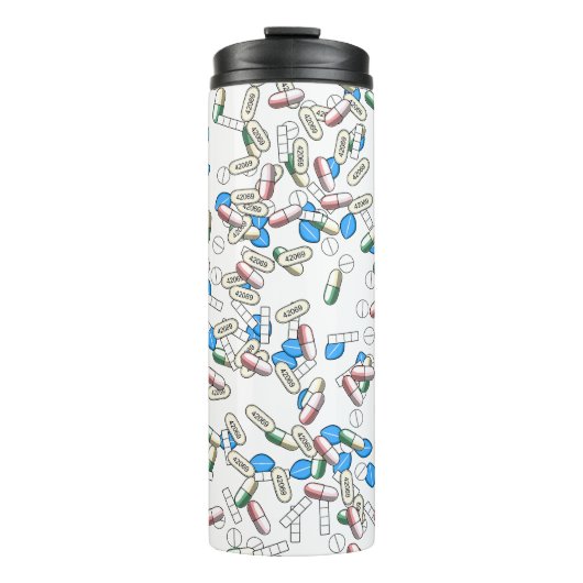 Pill Sprinkles Pattern タンブラー (正面)