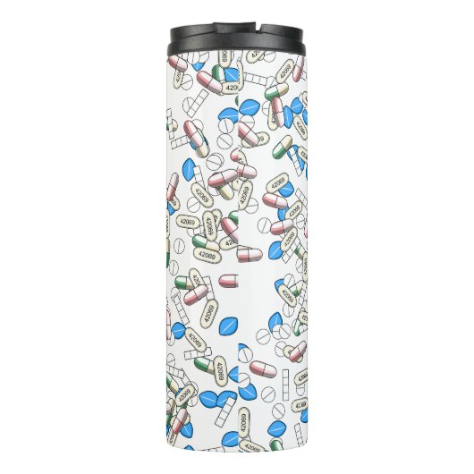 Pill Sprinkles Pattern タンブラー (裏面)