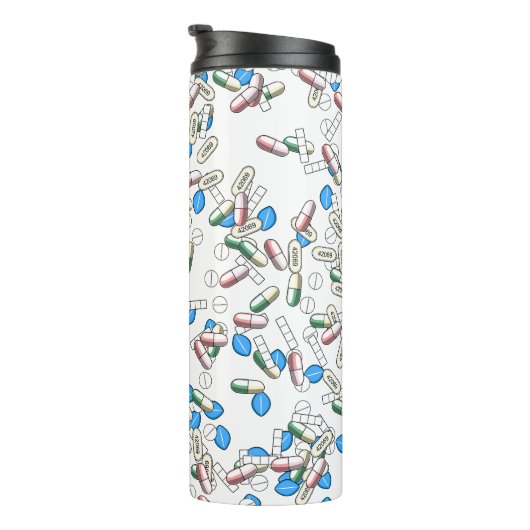 Pill Sprinkles Pattern タンブラー (回転右)