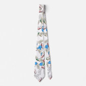 Pill Sprinkles Pattern ネクタイ (正面)