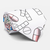 Pill Sprinkles Pattern ネクタイ (ロール)