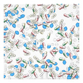 Pill Sprinkles Pattern フォトプリント (正面)