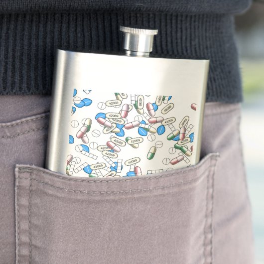 Pill Sprinkles Pattern フラスク (インサイチュ)