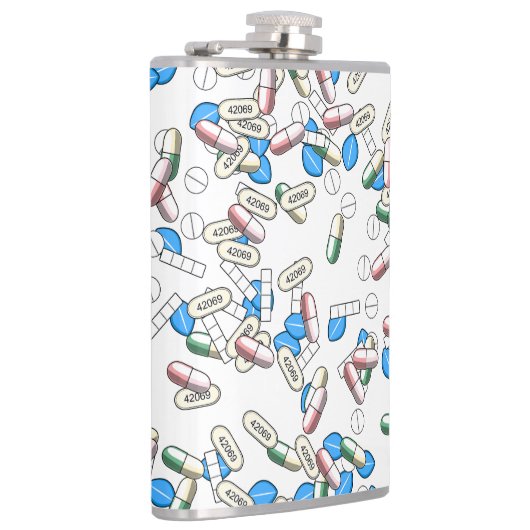 Pill Sprinkles Pattern フラスク (右)