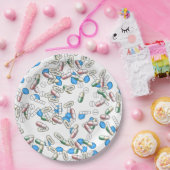 Pill Sprinkles Pattern ペーパープレート (パーティー)
