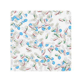 Pill Sprinkles Pattern メタルプリント