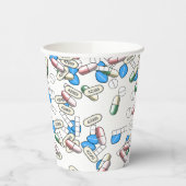 Pill Sprinkles Pattern 紙コップ (左)