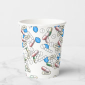 Pill Sprinkles Pattern 紙コップ (正面)