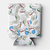 Pill Sprinkles Pattern 缶クーラー (正面)