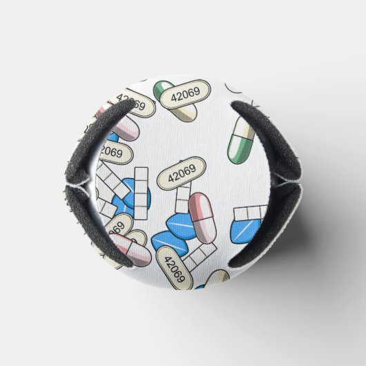 Pill Sprinkles Pattern 缶クーラー (ボトム)