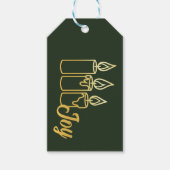 Pillar Candles ギフトタグ (正面)