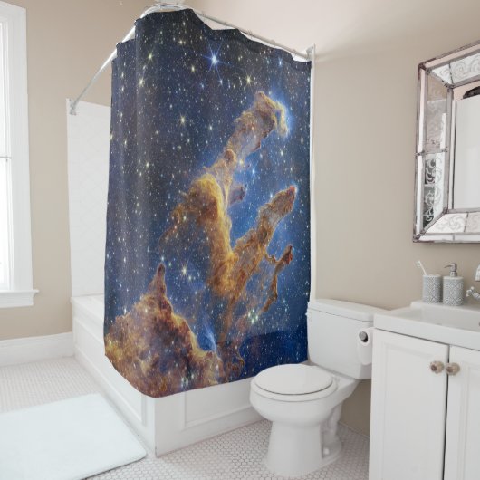 pillars creation Webb Space Telescope science nasa シャワーカーテン (インサイチュ)