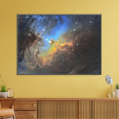 Pillars of Creation - Distinguished Canvas Print キャンバスプリント (インサイチュ (リビング))
