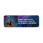 Pillars of Creation Eagle Nebula & Stars, ZGOS ラベル (正面)