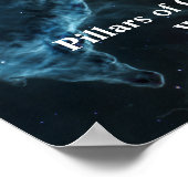 Pillars of Creation James Webb Space Telescope ポスター (角)