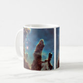 PIllars of Creation-NASA Hubble Telescope Photo コーヒーマグカップ (正面左)