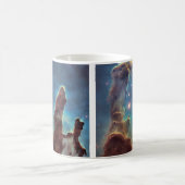PIllars of Creation-NASA Hubble Telescope Photo コーヒーマグカップ (中央)